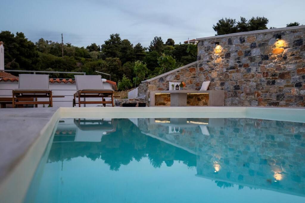Villa Koukounaria Скопелос Экстерьер фото